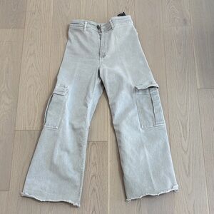 Zara Light Olive Jeans